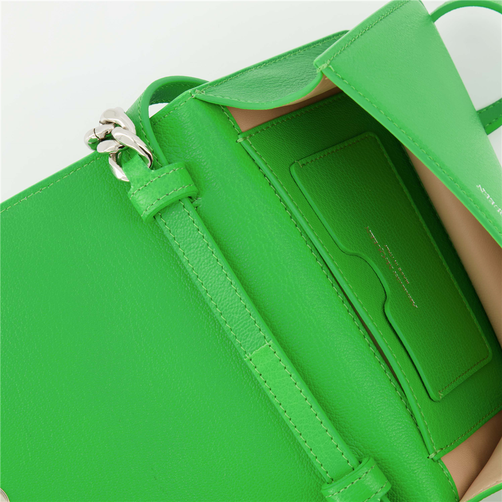 Sacs bandoulière Sac The Four Ring Alexander McQueen Vert Femme