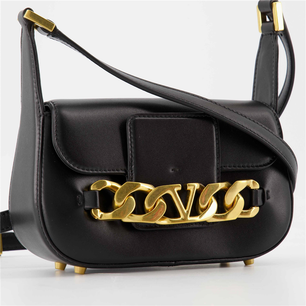 Crossbody bags VLogo Chain Bag Valentino Garavani Black Women