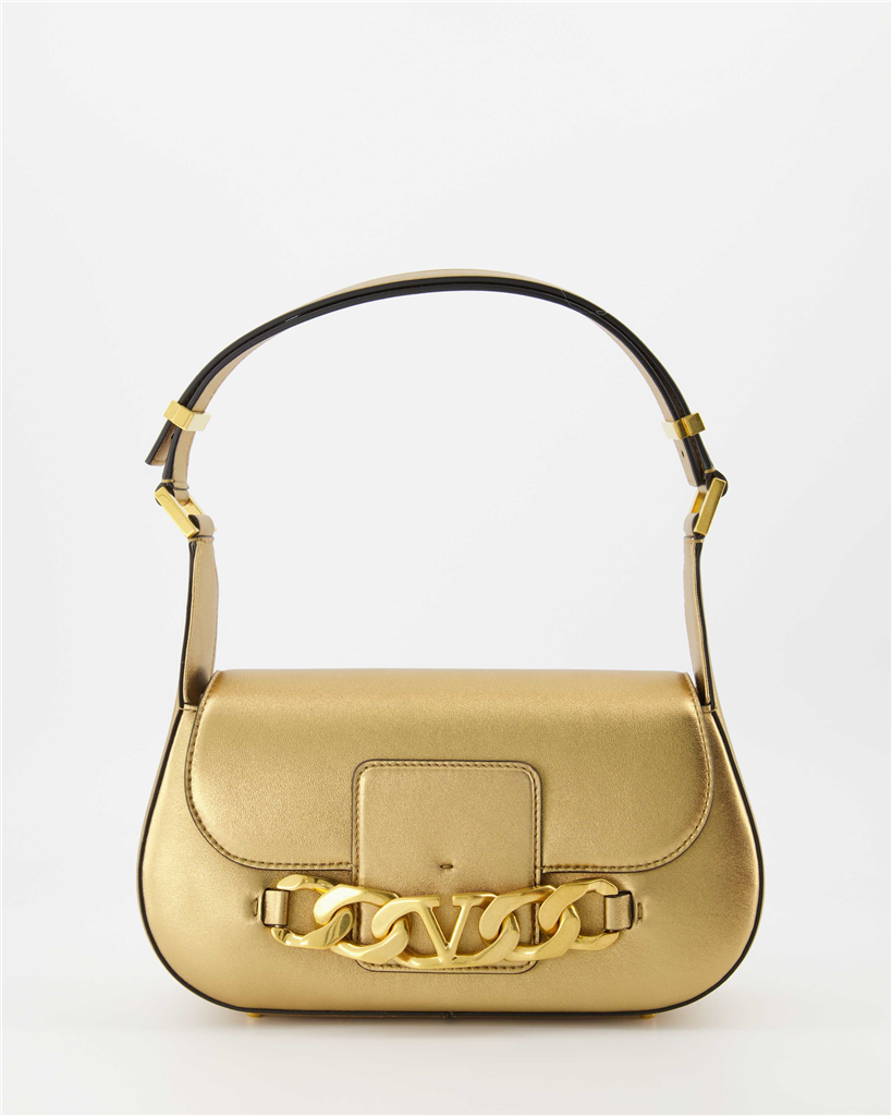 Handtaschen und schultertaschen Sac VLogo Chain Valentino Garavani Gold Femme