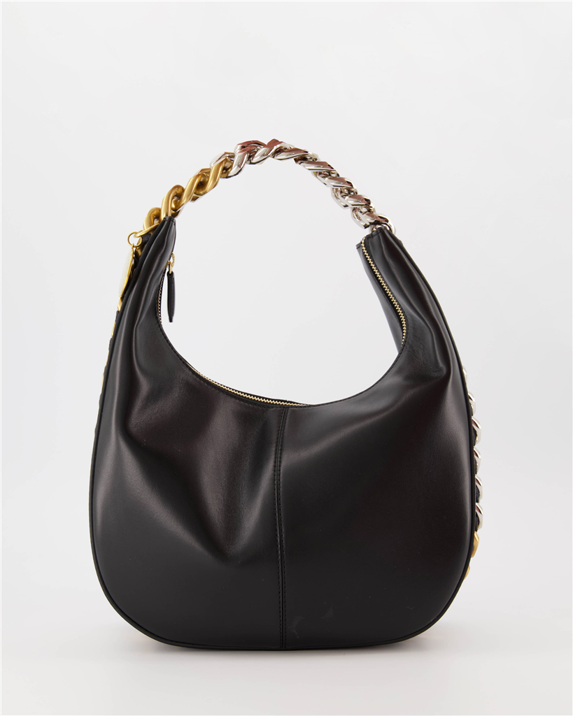 핸드백 및 숄더백 Sac Zipit Frayme Stella McCartney 검은색 Femme