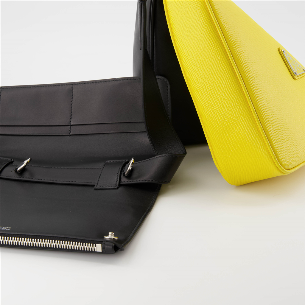 크로스백 Sacoche double Prada 검은색 Homme