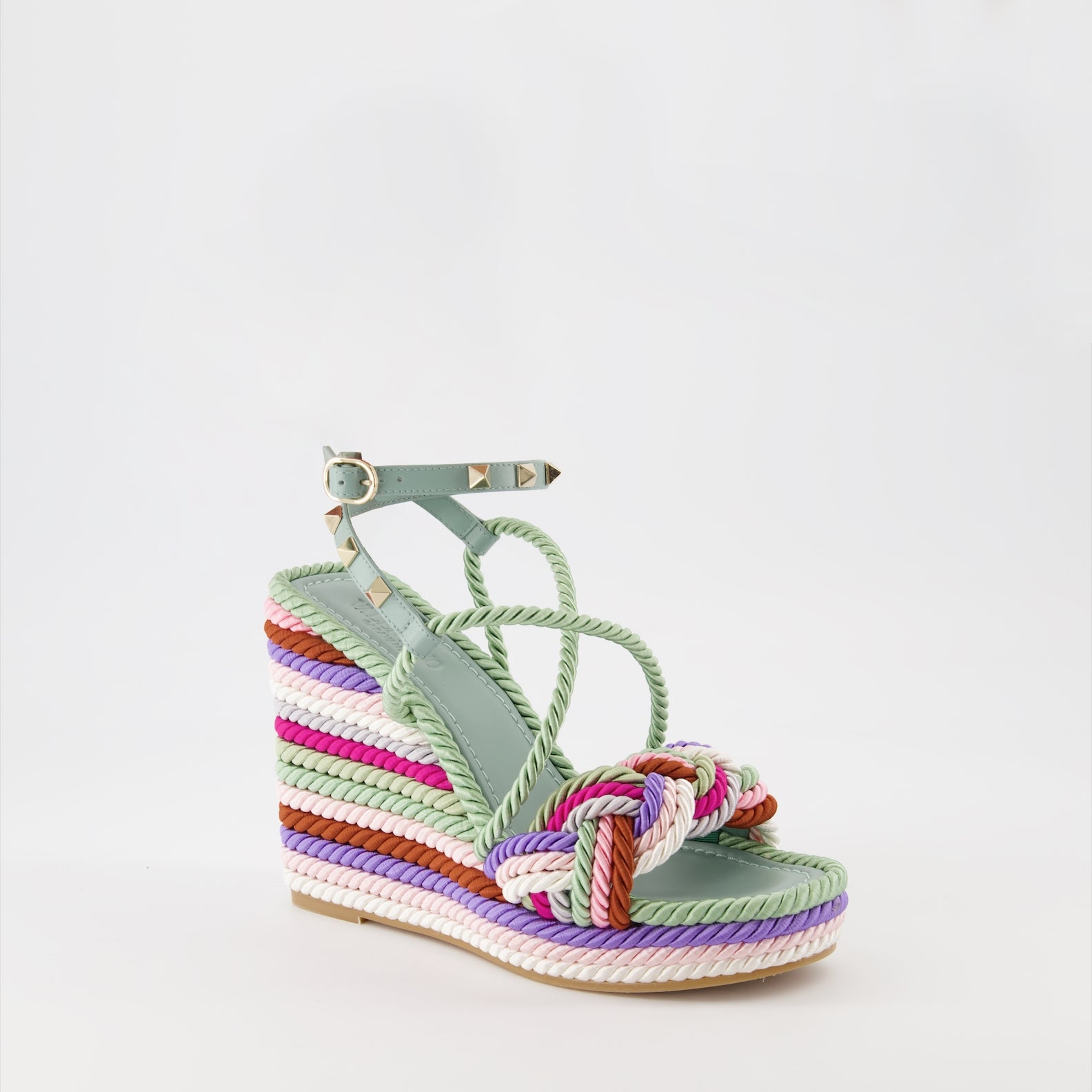 Zeppe Sandales Colour Block Valentino Garavani Multicolore Femme