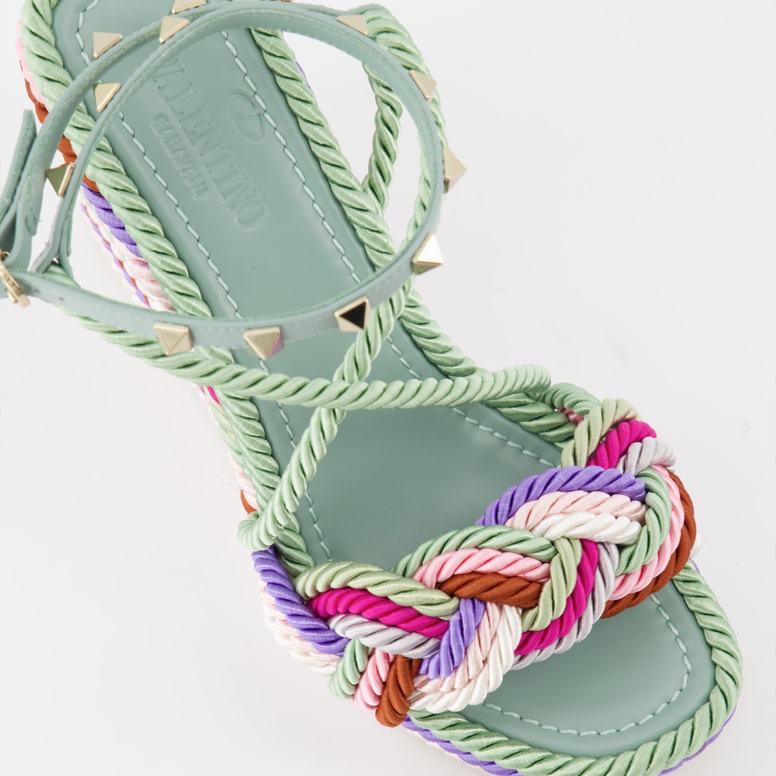 Zeppe Sandales Colour Block Valentino Garavani Multicolore Femme
