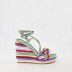 Zeppe Sandales Colour Block Valentino Garavani Multicolore Femme