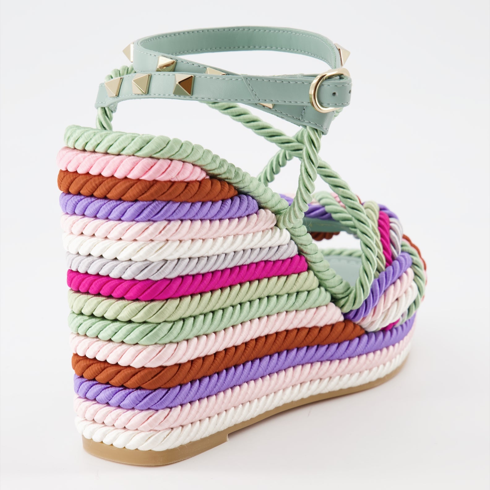 Zeppe Sandales Colour Block Valentino Garavani Multicolore Femme