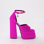 Offene schuhe Sandales Medusa Aevitas Versace Rosa Femme