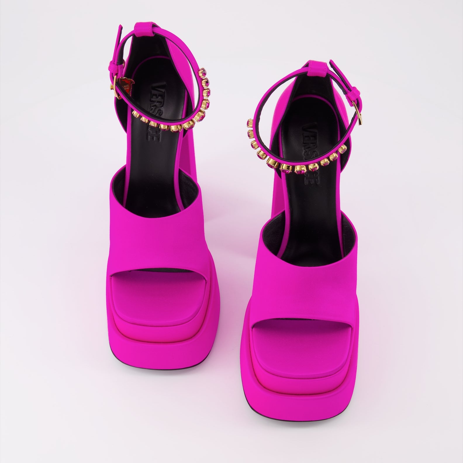 Offene schuhe Sandales Medusa Aevitas Versace Rosa Femme