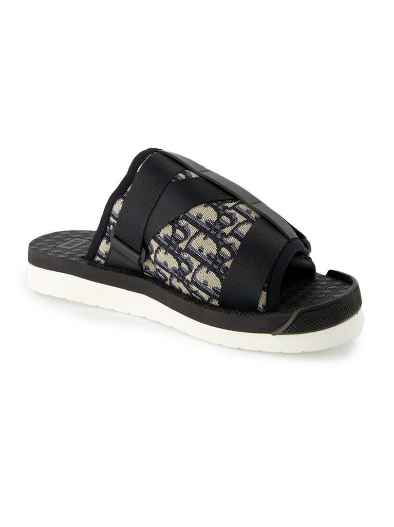 Scarpe aperte Sandales Alpha Dior Nero Homme