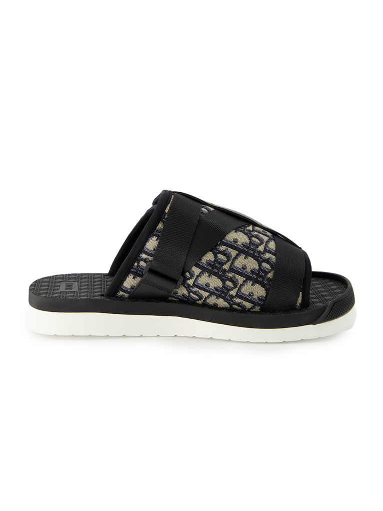 Scarpe aperte Sandales Alpha Dior Nero Homme