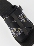 Scarpe aperte Sandales Alpha Dior Nero Homme