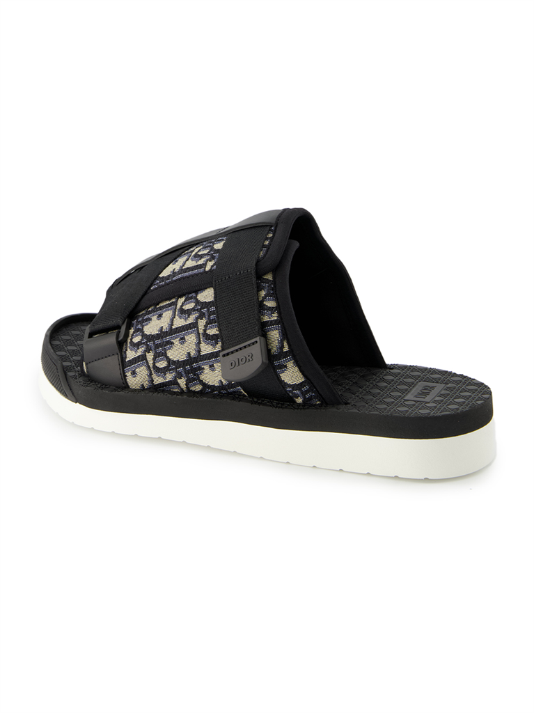 Scarpe aperte Sandales Alpha Dior Nero Homme
