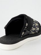 Scarpe aperte Sandales Alpha Dior Nero Homme