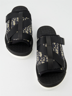 Scarpe aperte Sandales Alpha Dior Nero Homme