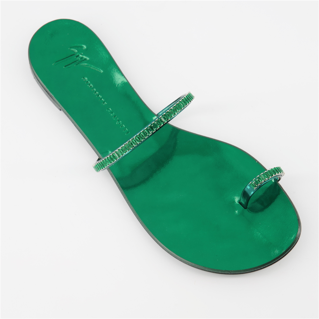 Chaussures ouvertes Sandales Colorful Giuseppe Zanotti Vert Femme