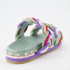 Scarpe aperte Sandales Colour Block Valentino Garavani Multicolore Femme
