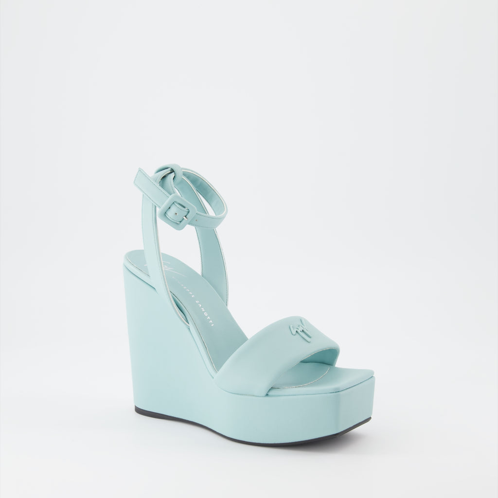 Zeppe Sandales Meissa Giuseppe Zanotti Blu Femme