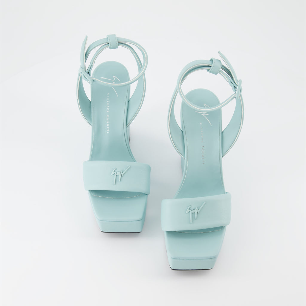 Zeppe Sandales Meissa Giuseppe Zanotti Blu Femme