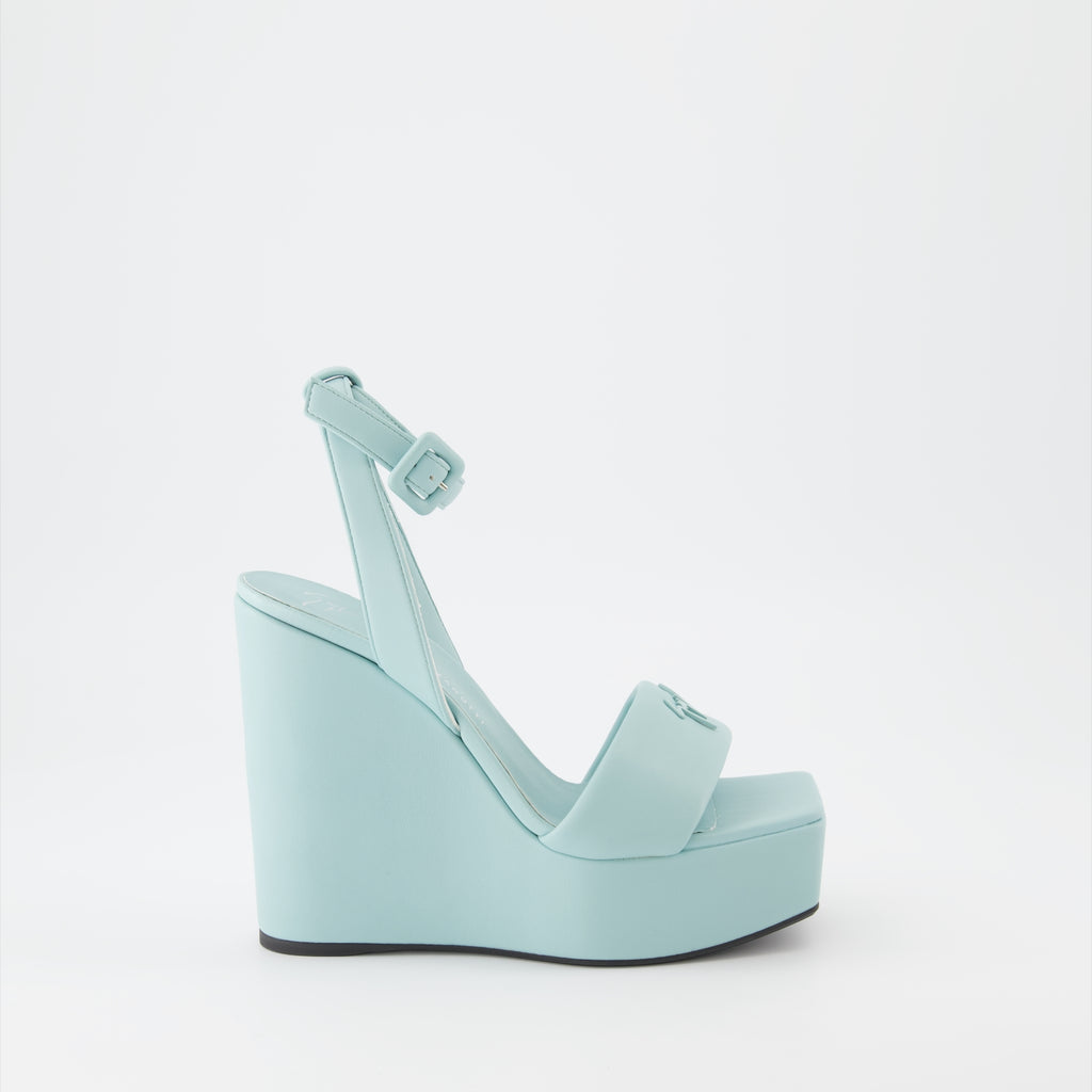 Zeppe Sandales Meissa Giuseppe Zanotti Blu Femme