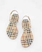 Zapatos abiertos Sandales Emily Burberry Beige Femme