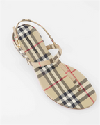 Zapatos abiertos Sandales Emily Burberry Beige Femme