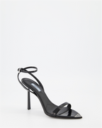 Escarpins Sandales en cuir Prada Noir Femme