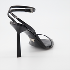 Escarpins Sandales en cuir Prada Noir Femme