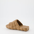 Zapatos abiertos Sandales Fendi Cloud Fendi Marrón Homme