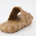 Zapatos abiertos Sandales Fendi Cloud Fendi Marrón Homme