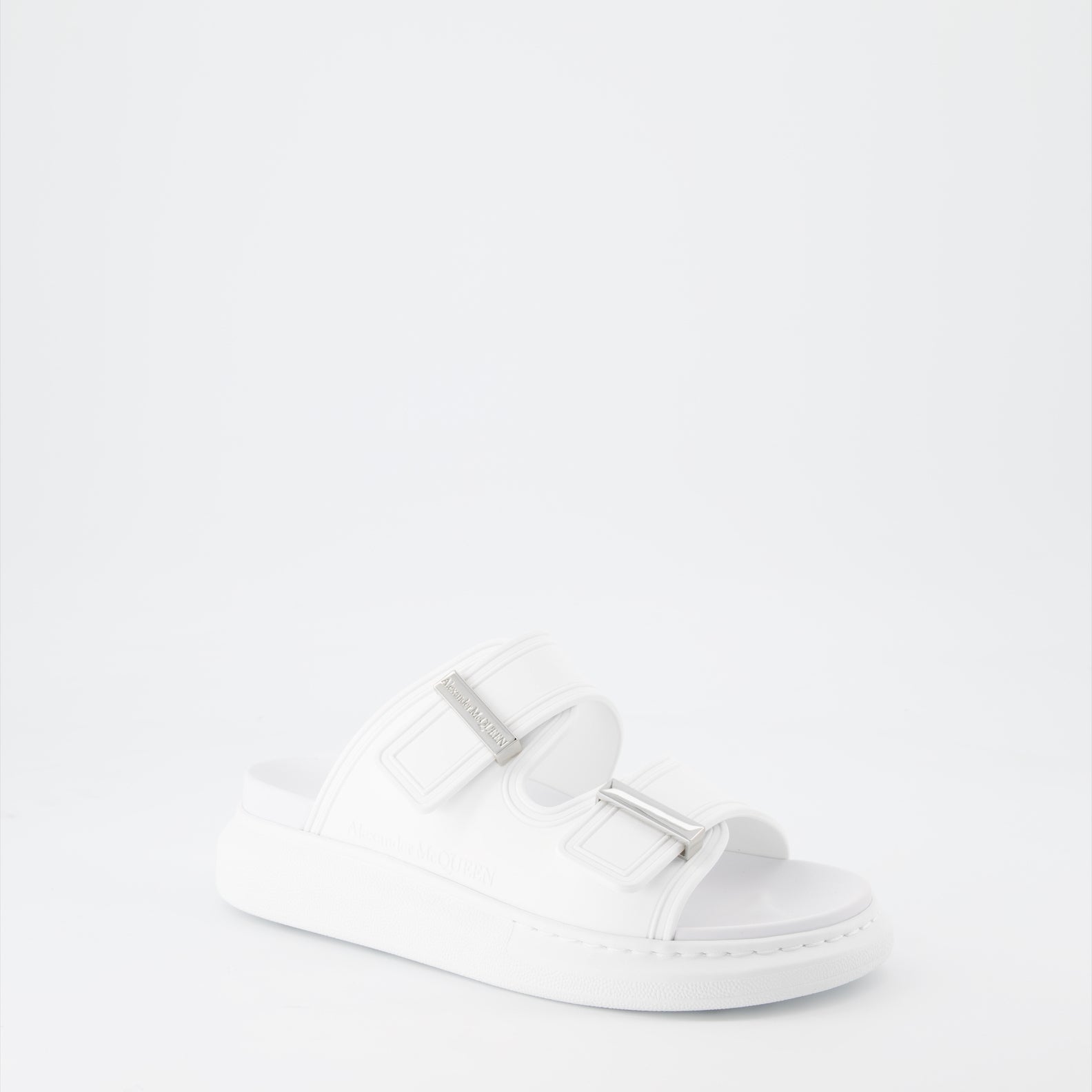 Open shoes Hybrid Sandals Alexander McQueen White Man