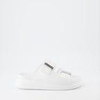 Open shoes Hybrid Sandals Alexander McQueen White Man