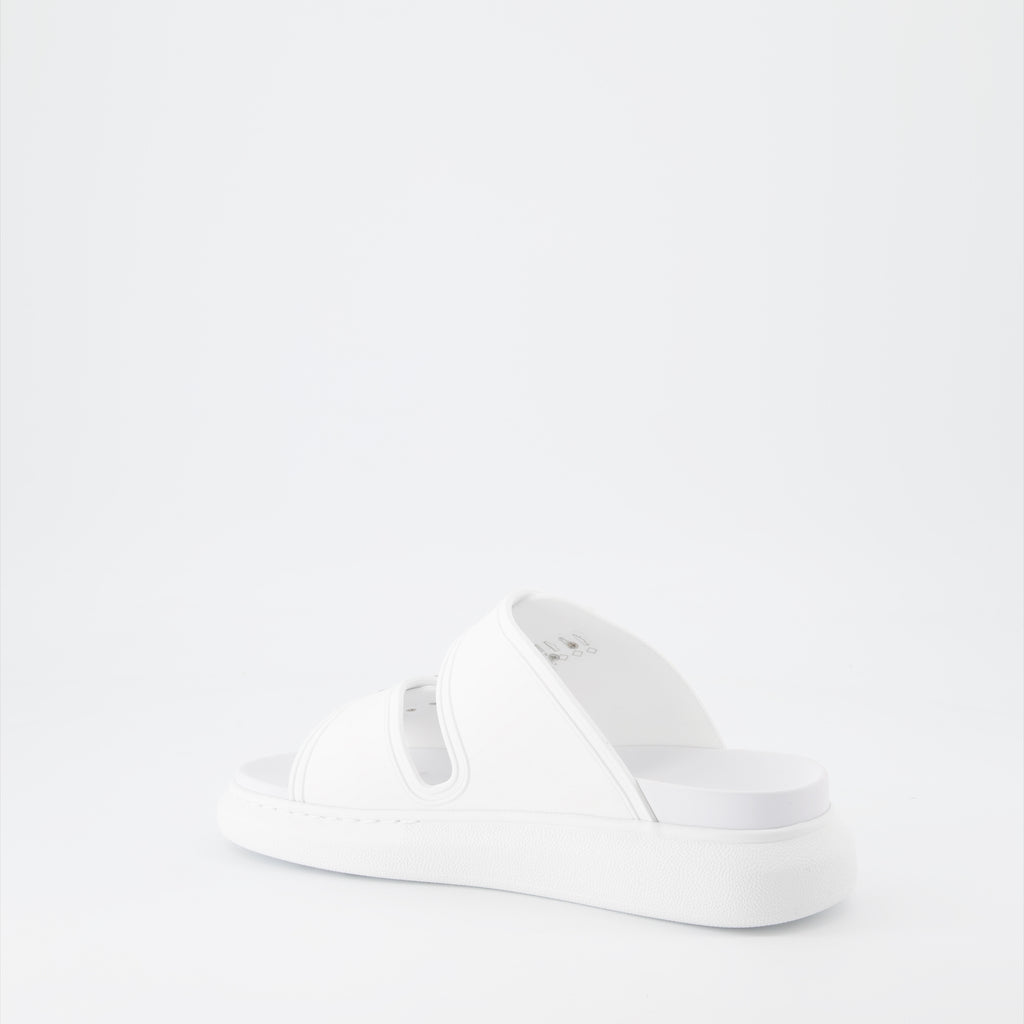 Open shoes Hybrid Sandals Alexander McQueen White Man