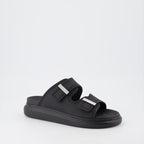 Scarpe aperte Sandales hybrides Alexander McQueen Nero Homme