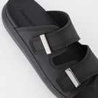 Scarpe aperte Sandales hybrides Alexander McQueen Nero Homme