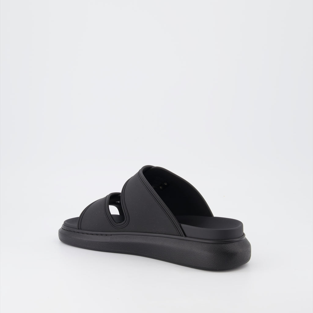 Scarpe aperte Sandales hybrides Alexander McQueen Nero Homme