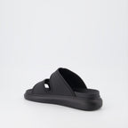 Scarpe aperte Sandales hybrides Alexander McQueen Nero Homme