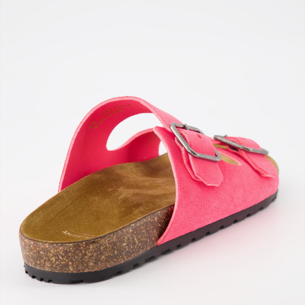 Scarpe aperte Sandali Jimmy Saint Laurent Rosa Homme