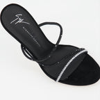 オープントゥシューズ ジュリアンサンダル Giuseppe Zanotti 黒 女性