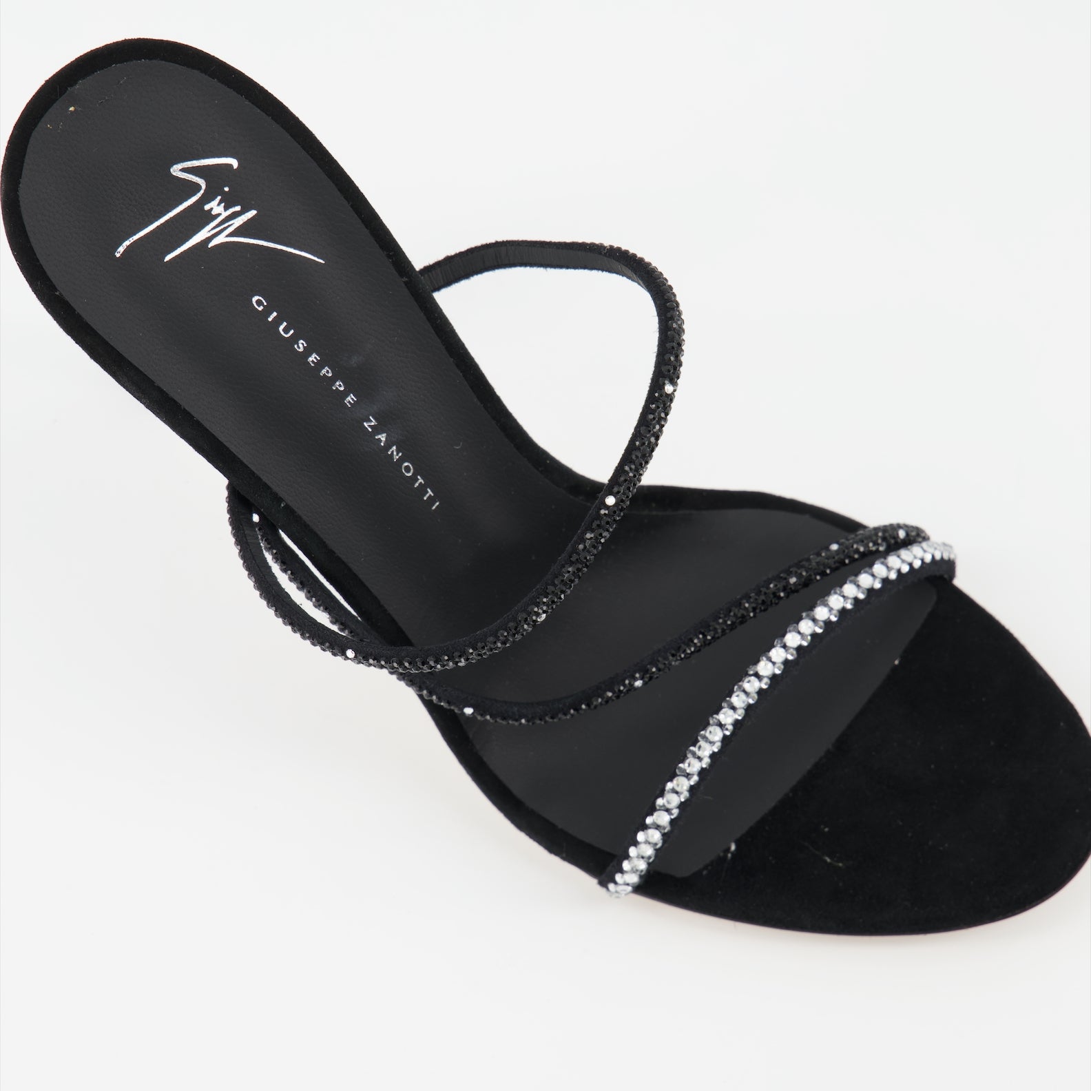 オープントゥシューズ ジュリアンサンダル Giuseppe Zanotti 黒 女性