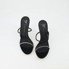 オープントゥシューズ ジュリアンサンダル Giuseppe Zanotti 黒 女性