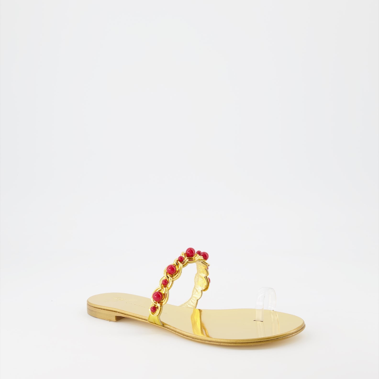 Sapatos abertos Sandales Marguerithe Giuseppe Zanotti Ouro Femme