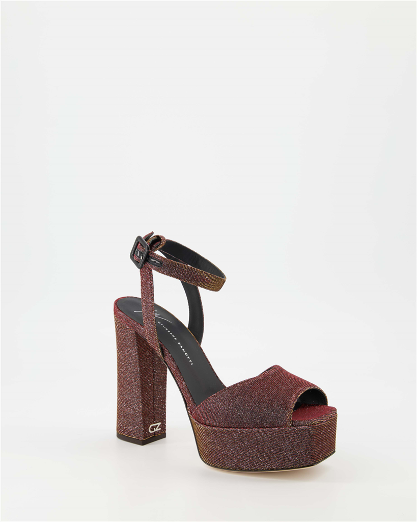 오픈 슈즈 Sandales New Betty Giuseppe Zanotti 갈색 Femme