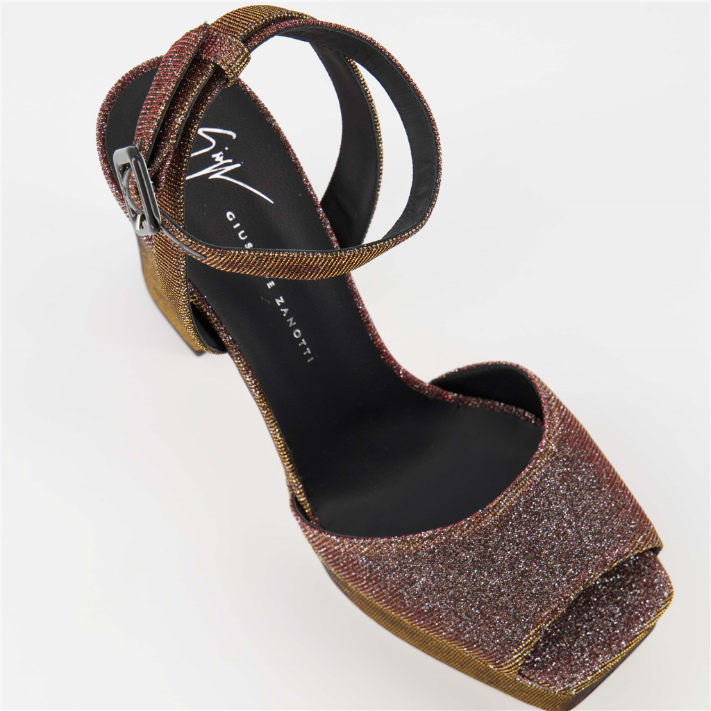 오픈 슈즈 Sandales New Betty Giuseppe Zanotti 갈색 Femme
