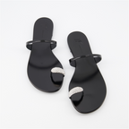 Zapatos abiertos Sandales Ring Giuseppe Zanotti Negro Femme