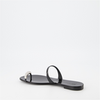 Zapatos abiertos Sandales Ring Giuseppe Zanotti Negro Femme