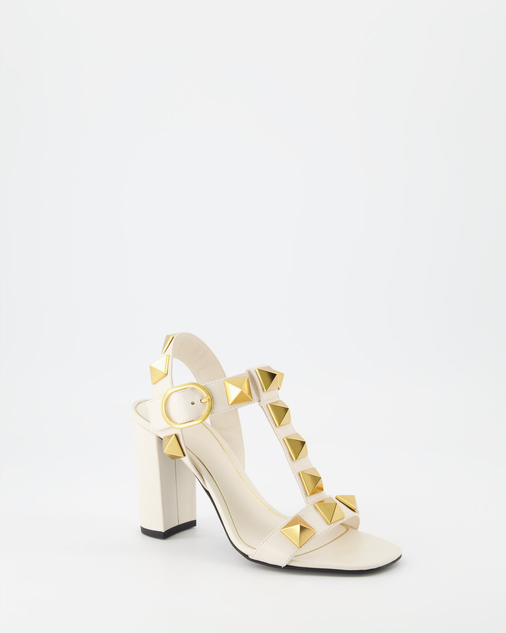 Sapatos abertos Sandales Roman Stud Valentino Garavani Branco Femme