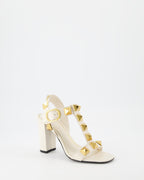 Sapatos abertos Sandales Roman Stud Valentino Garavani Branco Femme
