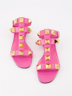Chaussures ouvertes Sandales Roman Stud Valentino Garavani Rose Femme