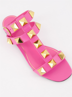Chaussures ouvertes Sandales Roman Stud Valentino Garavani Rose Femme