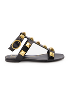 Chaussures ouvertes Sandales Romanstud Valentino Garavani Noir Femme