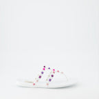 Sapatos abertos Sandales Rockstud Valentino Garavani Branco Femme